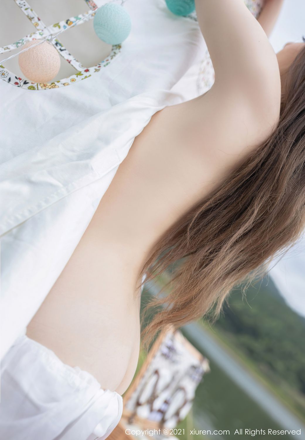 唯美动人鱼子酱Fish 湖畔野餐主题系列