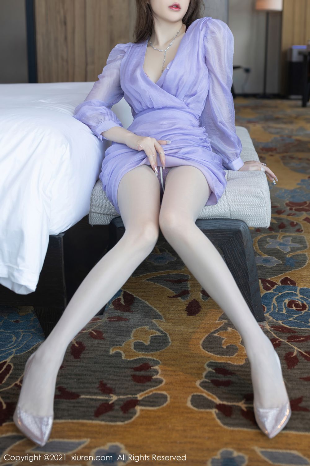 完美女友鱼子酱 浪漫软弱情迷紫色