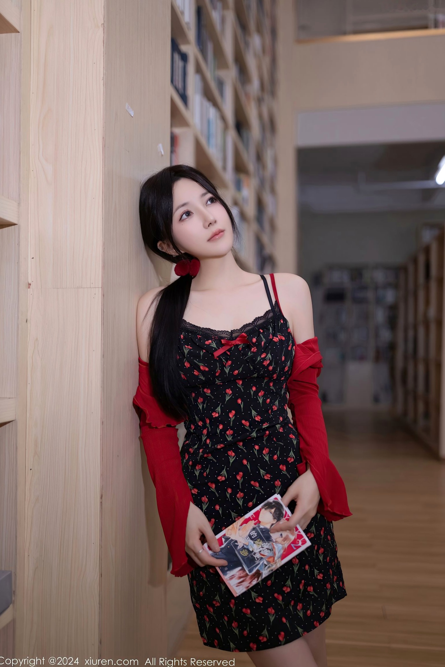 Gallery - XiuRen秀人网 - XiuRen -8596-鱼子酱Fish-图书馆私房照-红外套黑裙性感写真-大尺度诱惑视觉盛宴-2024.05.24秀人网 - XiuRen 私房照性感大尺度诱惑 鱼子酱fish女神私房照_秀色女神