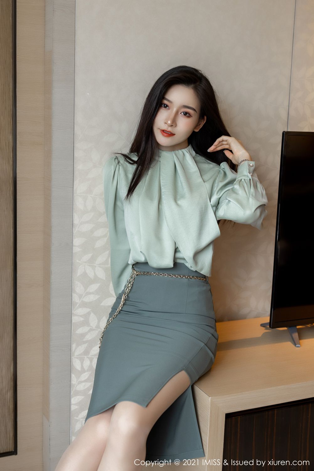 气质美女Vanessa 洁白如玉袅袅动人