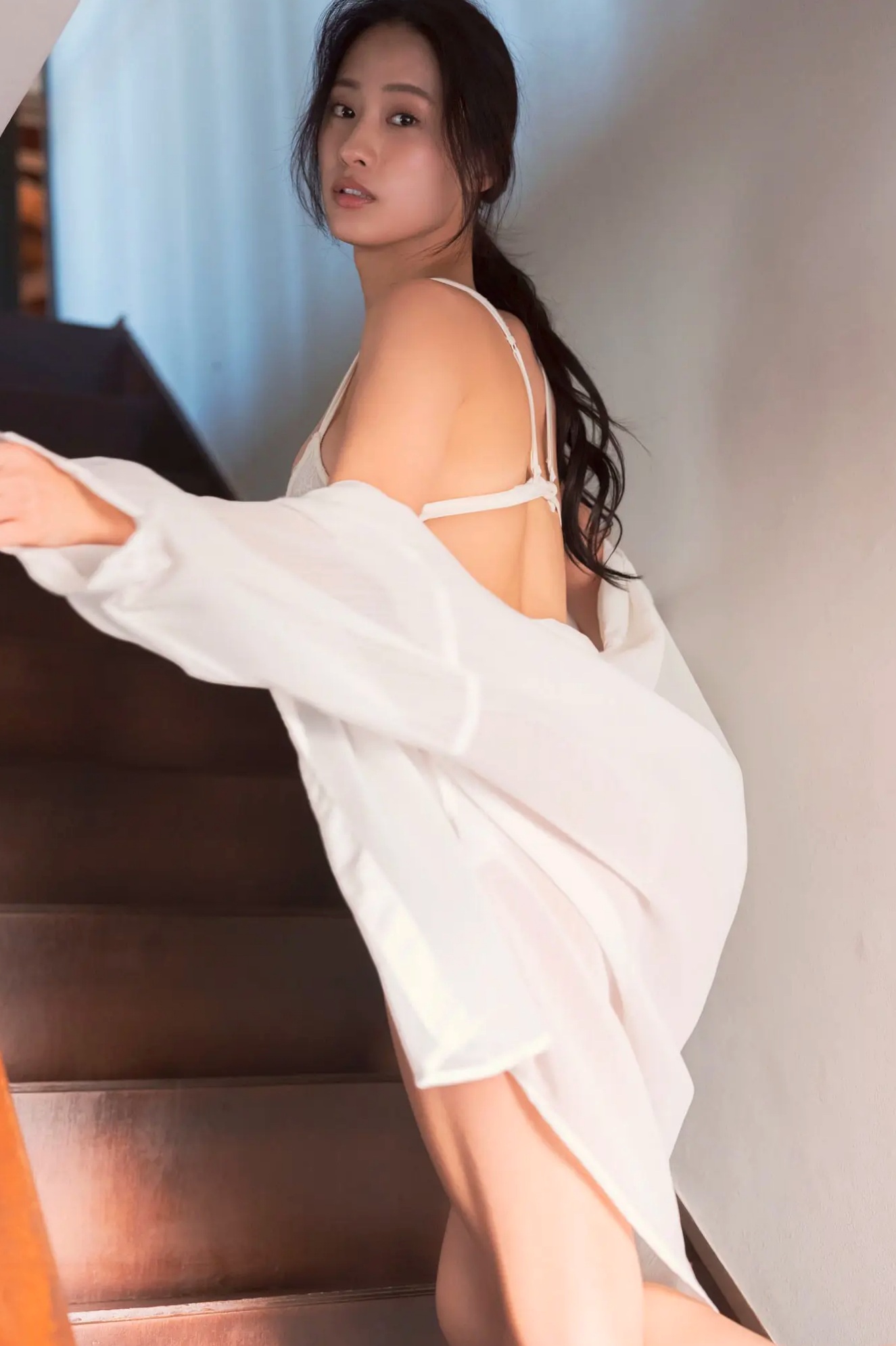 澄田綾乃 - 美しく感じて…… 日本女神阳光家居写真 性感内衣唯美私房照