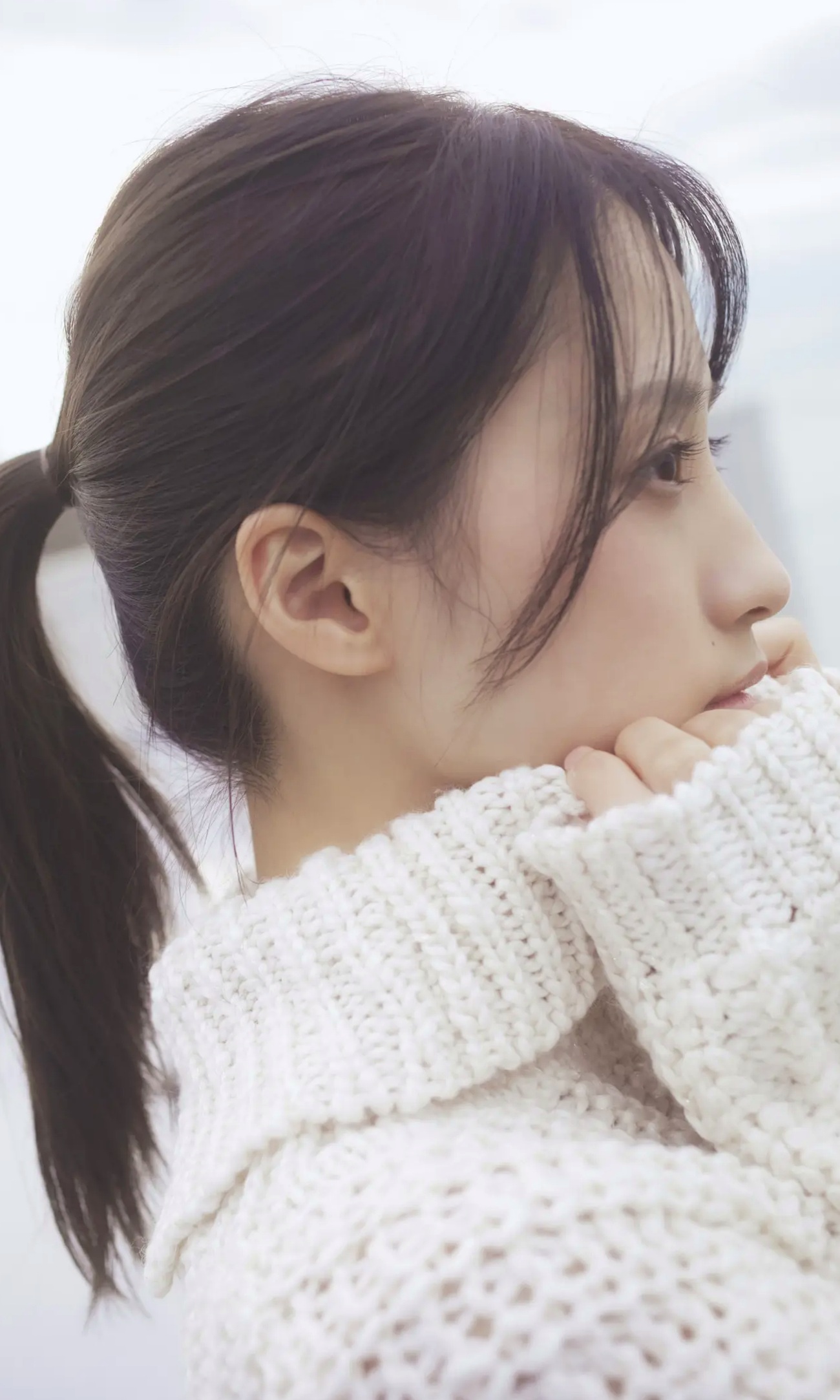 澄田綾乃 - あっぷるぱ~い 户外毛衣清新治愈与性感比基尼写真