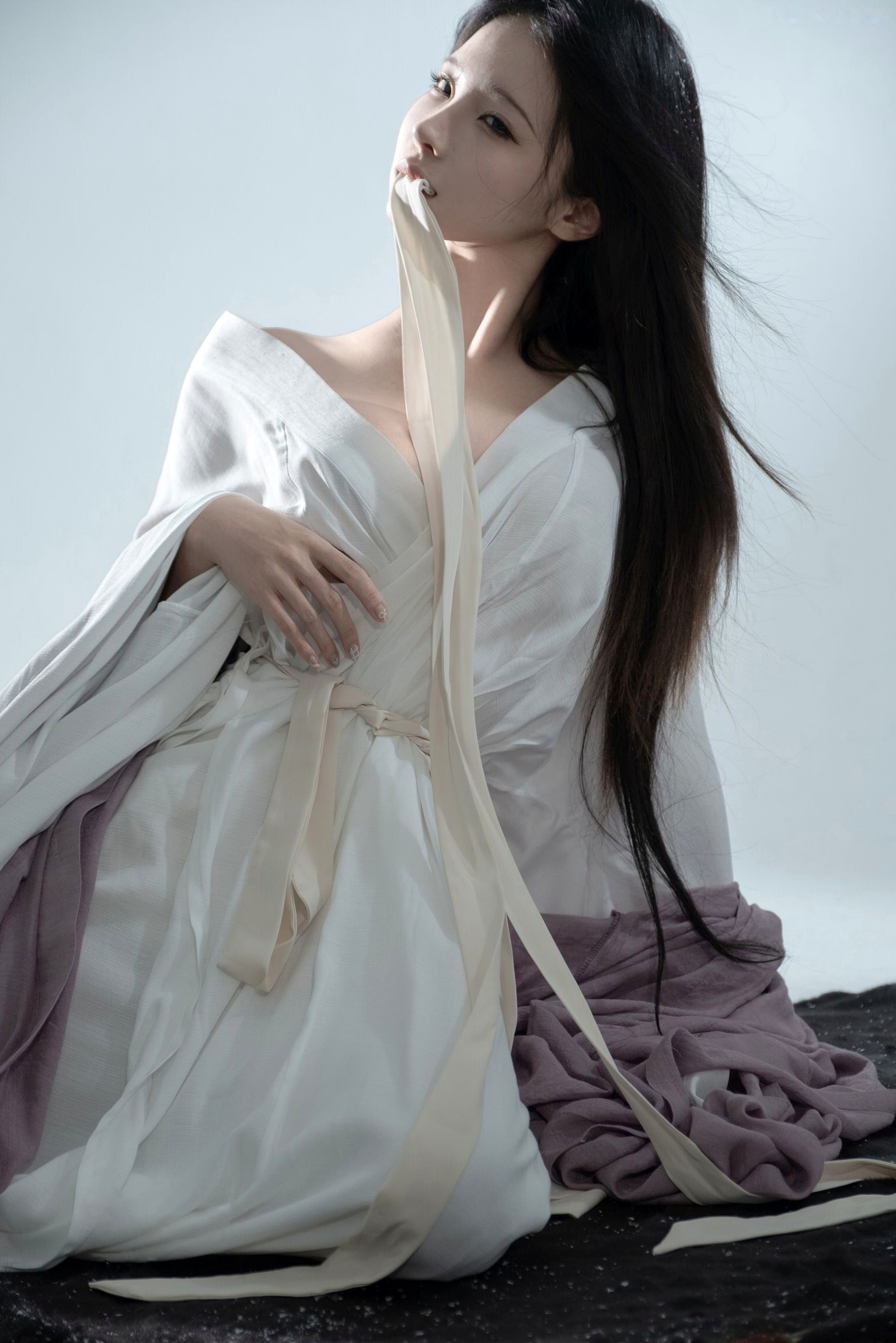 蠢沫沫-妲己 古风仙侠汉服Cosplay写真 绝美清冷妖姬 无圣光大尺度