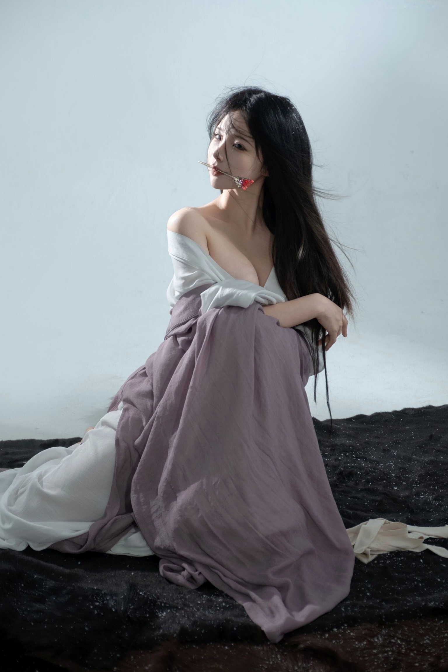 蠢沫沫-妲己 古风仙侠汉服Cosplay写真 绝美清冷妖姬 无圣光大尺度