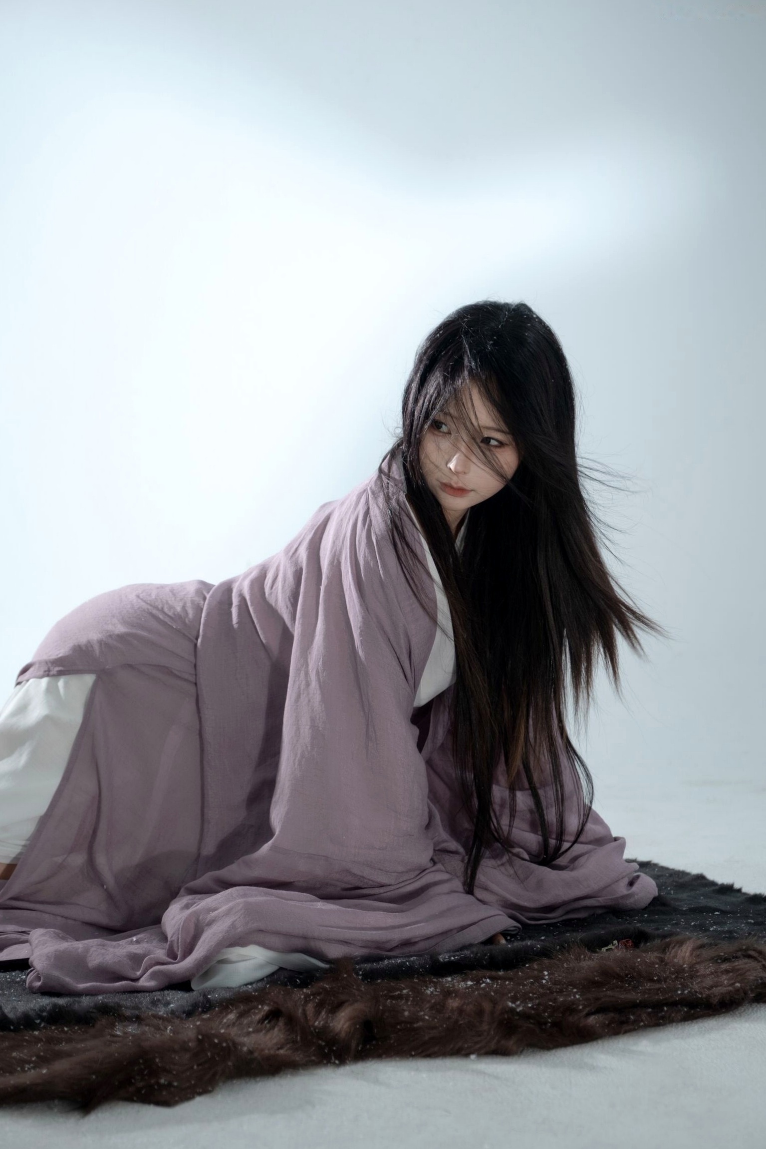 蠢沫沫-妲己 古风仙侠汉服Cosplay写真 绝美清冷妖姬 无圣光大尺度