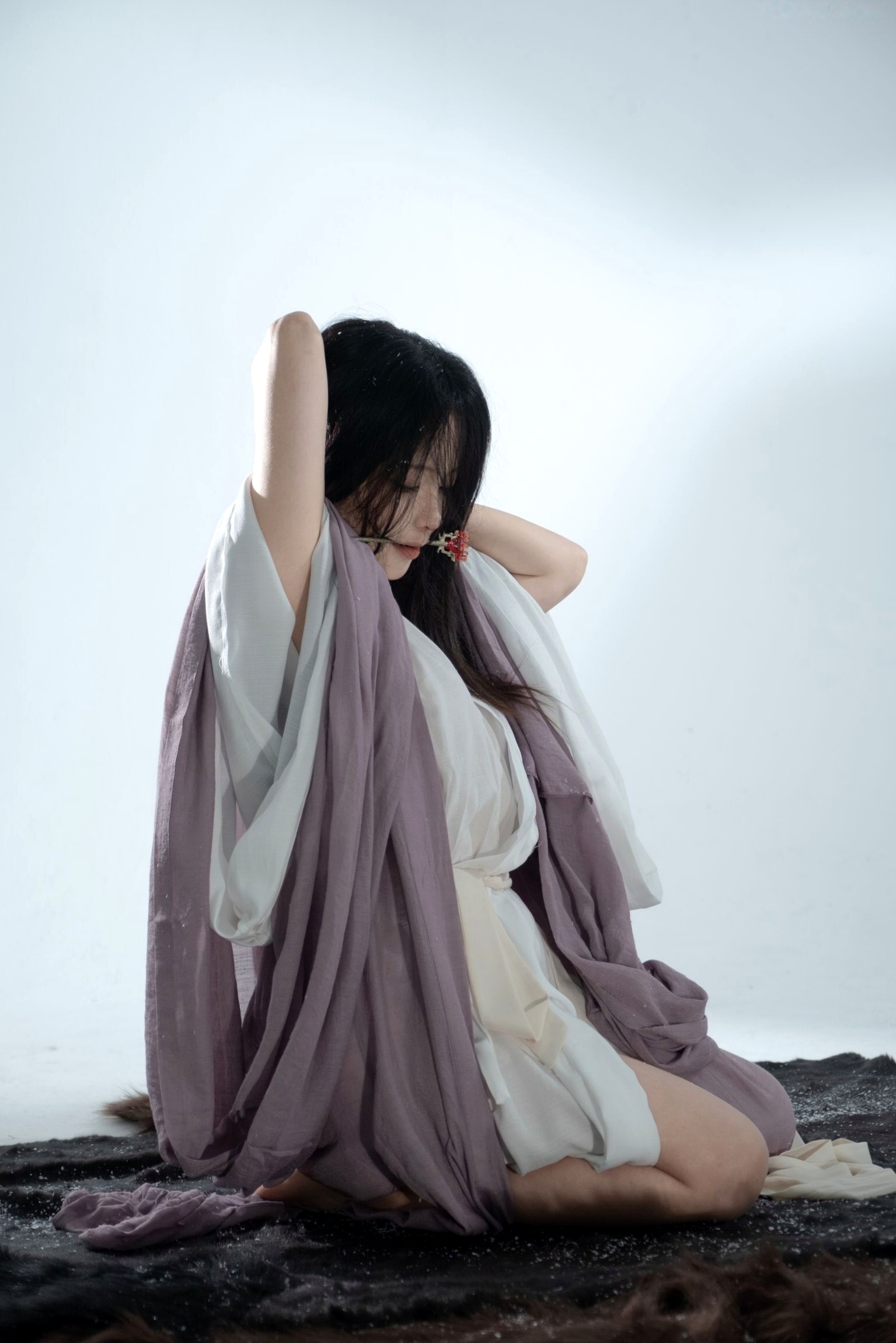 蠢沫沫-妲己 古风仙侠汉服Cosplay写真 绝美清冷妖姬 无圣光大尺度