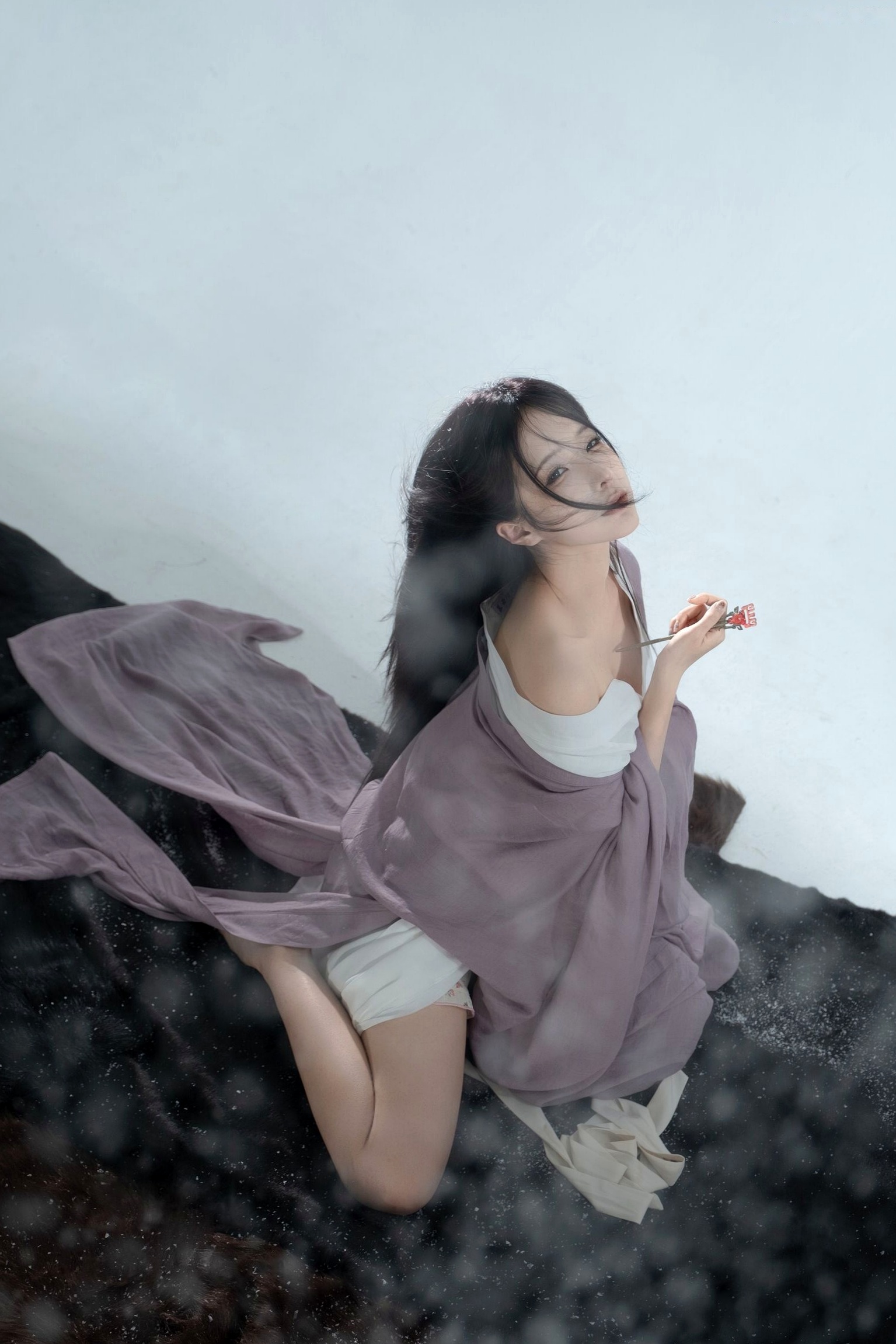 蠢沫沫-妲己 古风仙侠汉服Cosplay写真 绝美清冷妖姬 无圣光大尺度