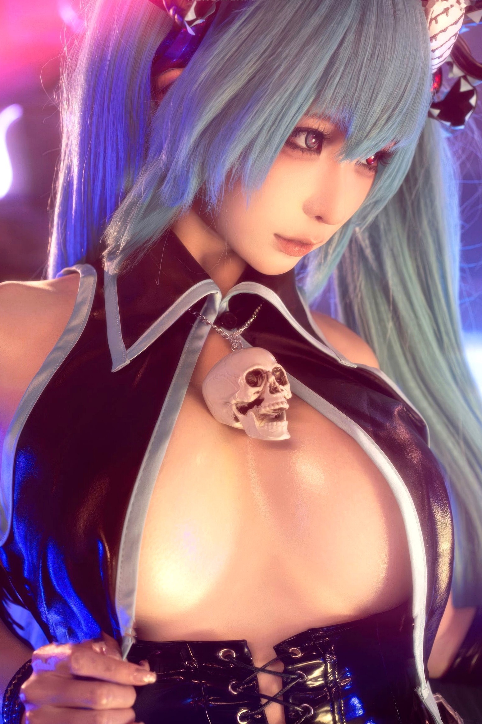 蠢沫沫 - 骸音 赛博朋克暗黑风 Cosplay 性感写真