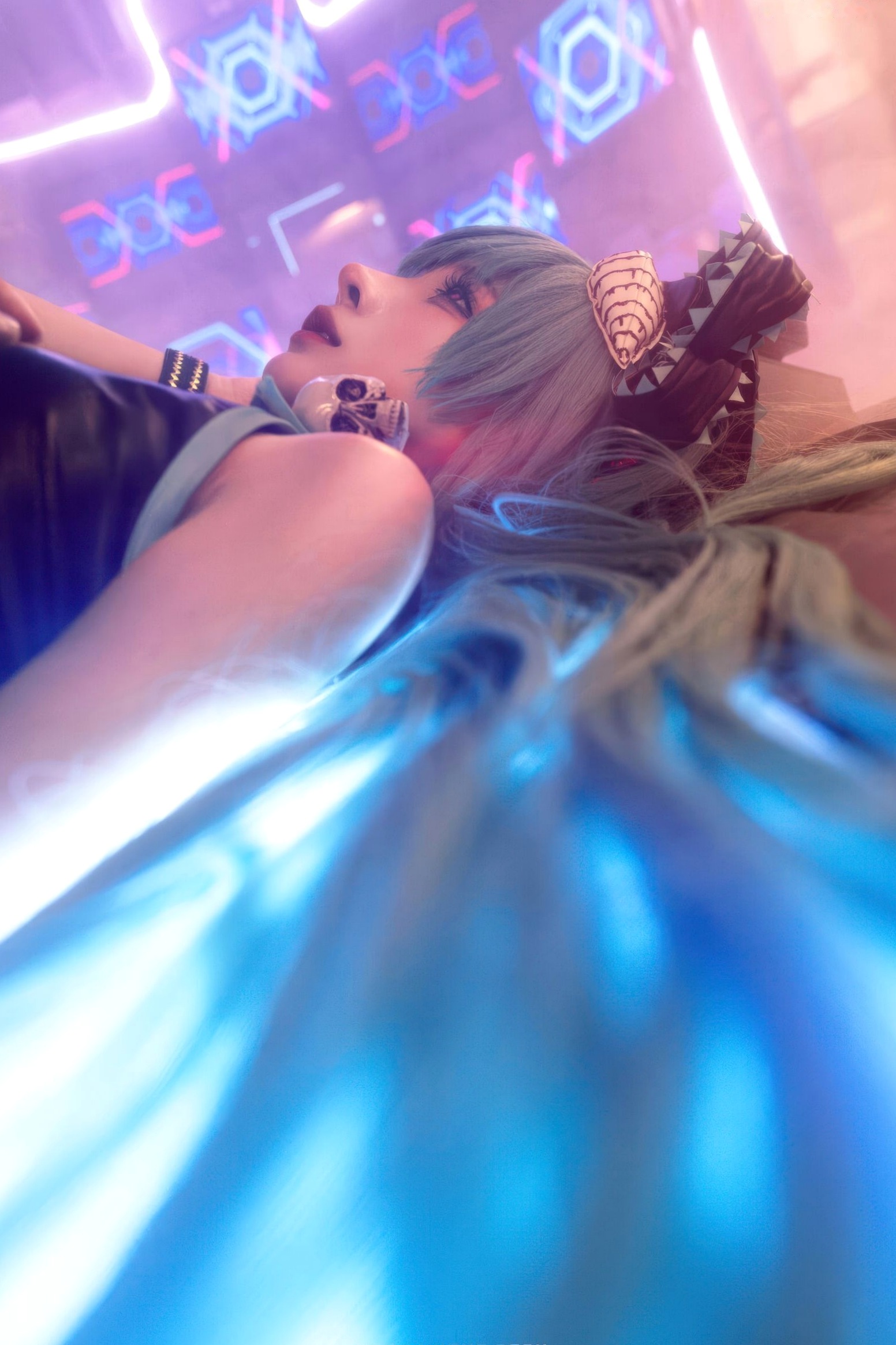 蠢沫沫 - 骸音 赛博朋克暗黑风 Cosplay 性感写真