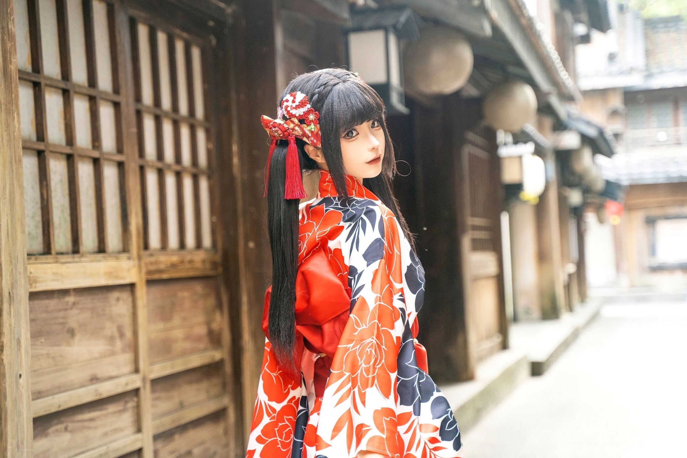 蠢沫沫-T2订阅1《祭》日式和服萌系性感私房写真