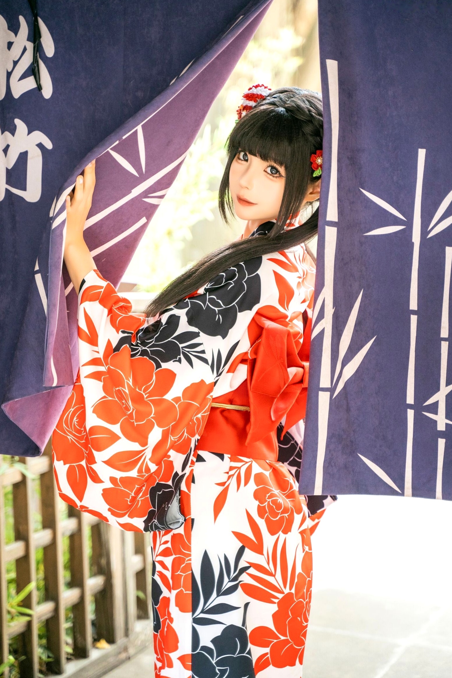 蠢沫沫-T2订阅1《祭》日式和服萌系性感私房写真