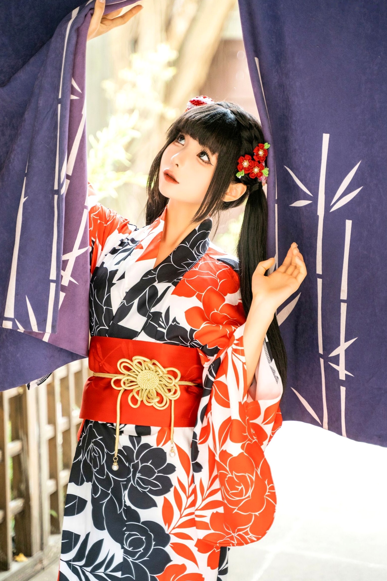 蠢沫沫-T2订阅1《祭》日式和服萌系性感私房写真