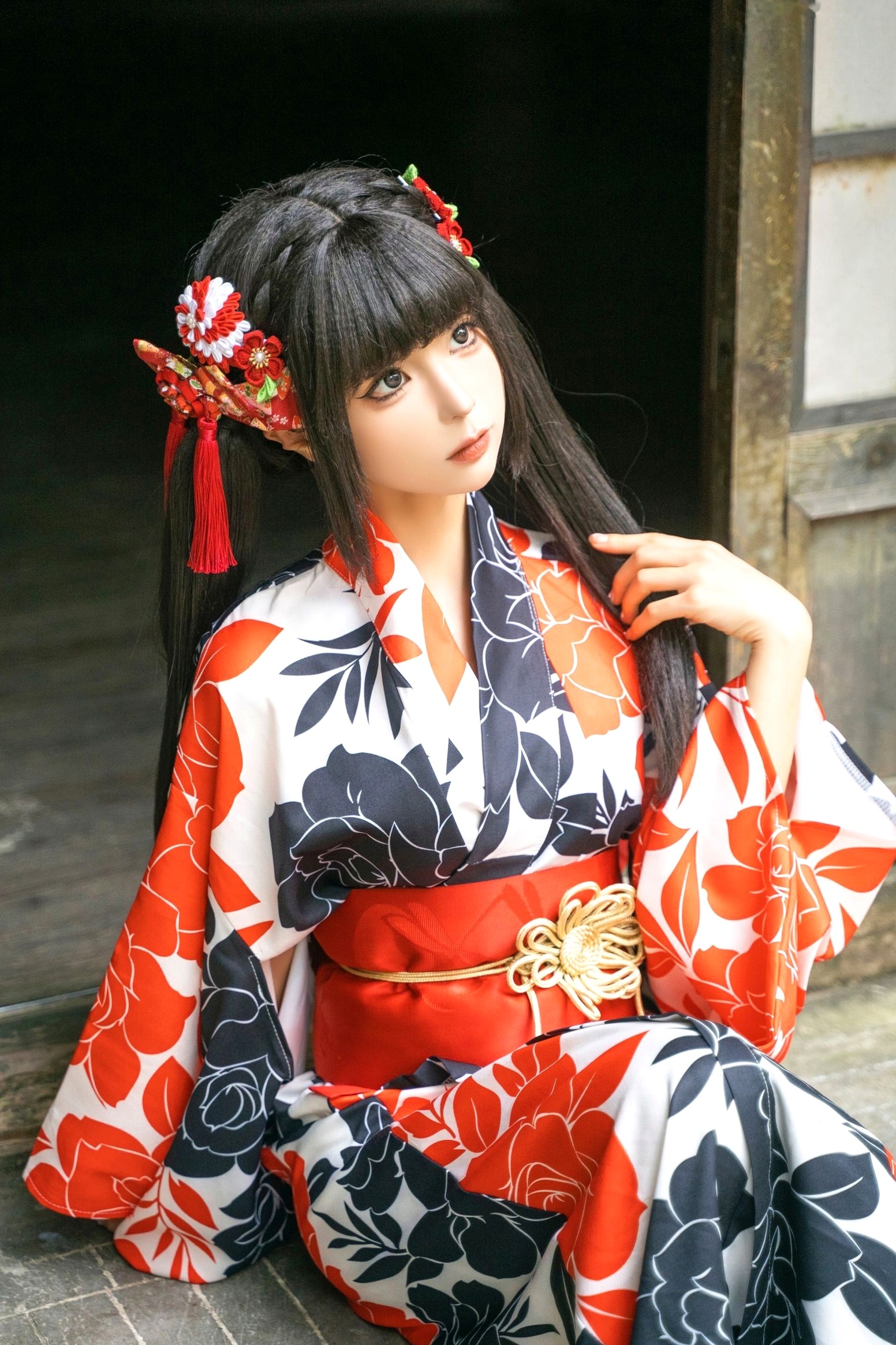蠢沫沫-T2订阅1《祭》日式和服萌系性感私房写真