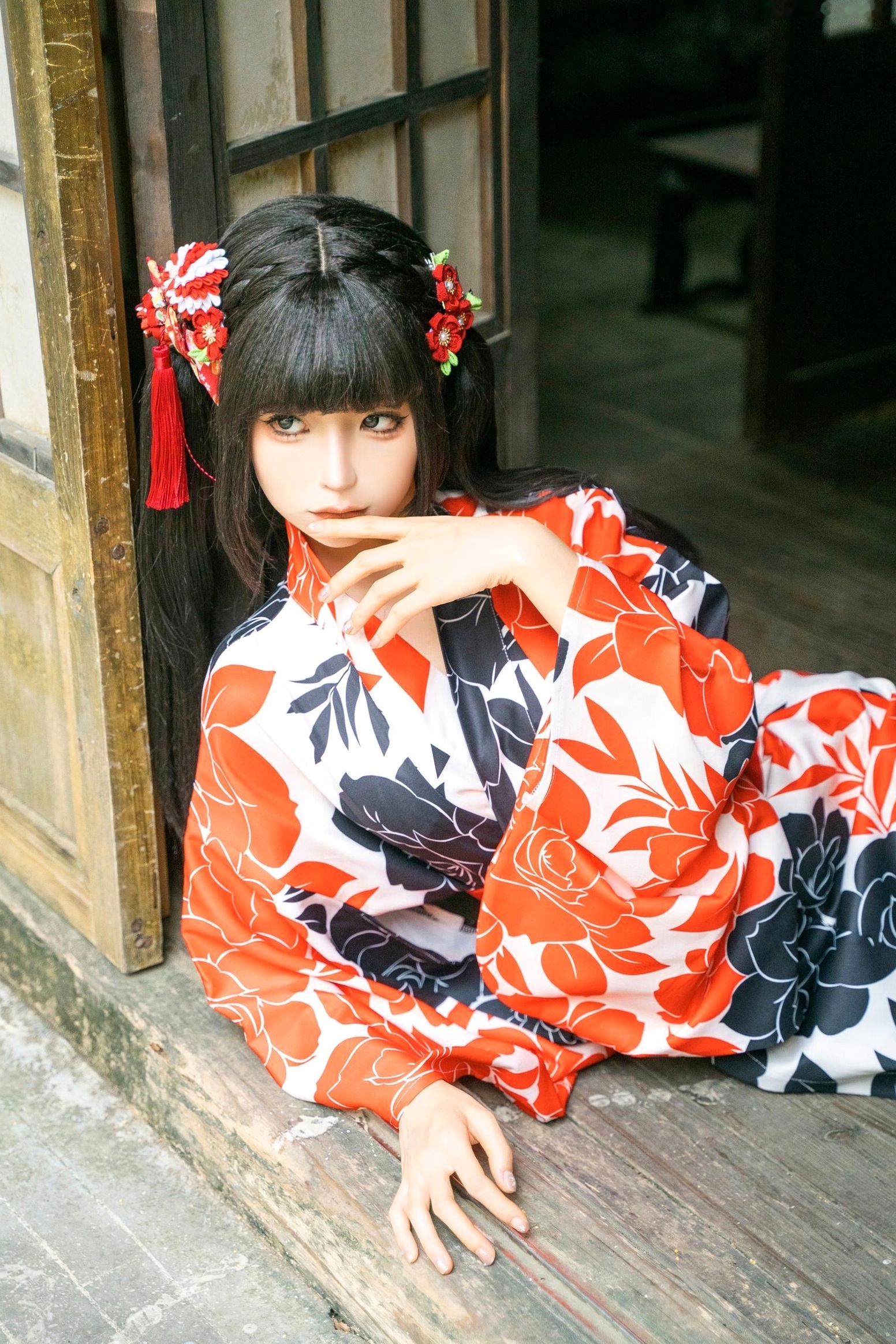 蠢沫沫-T2订阅1《祭》日式和服萌系性感私房写真
