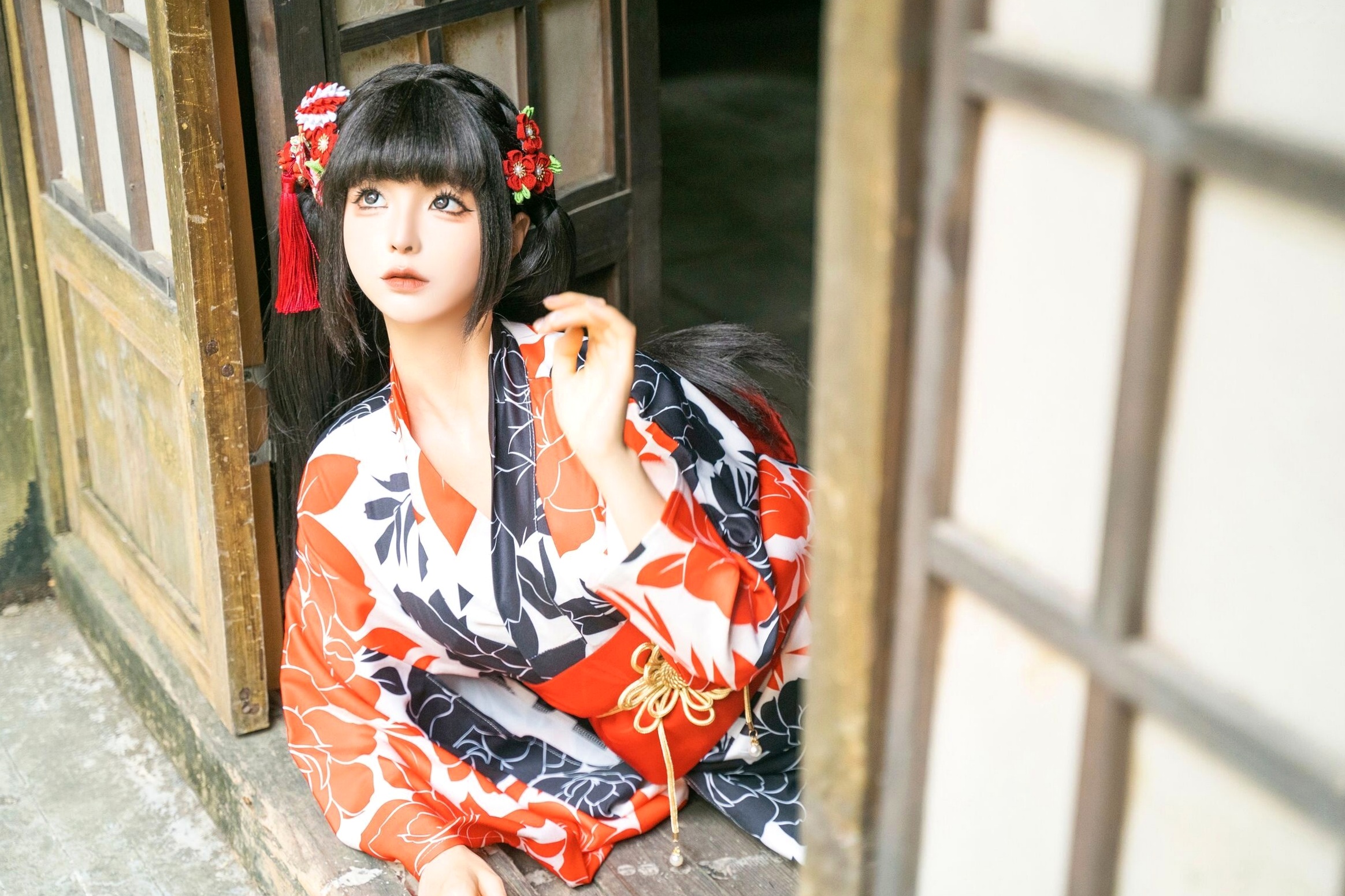 蠢沫沫-T2订阅1《祭》日式和服萌系性感私房写真