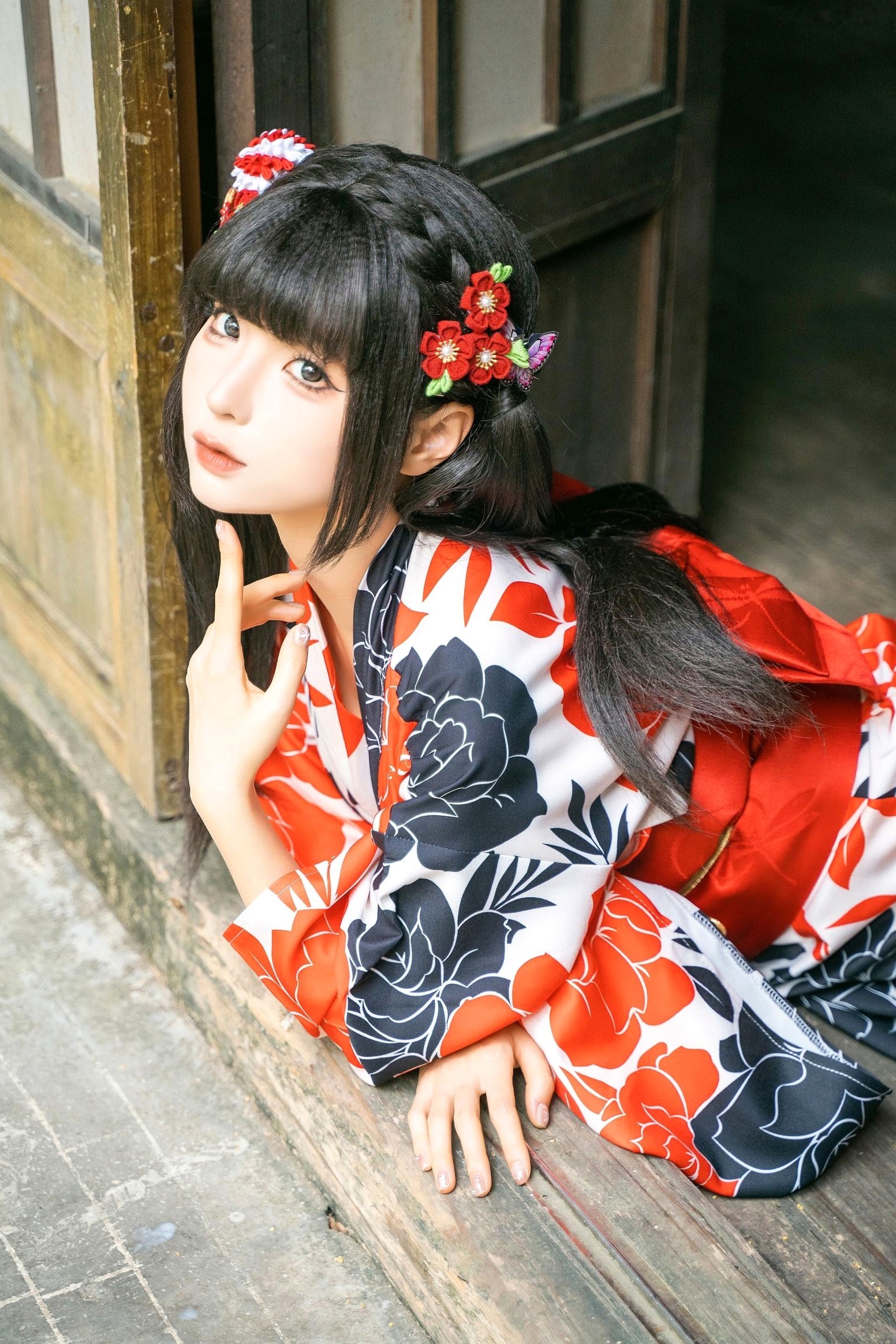 蠢沫沫-T2订阅1《祭》日式和服萌系性感私房写真