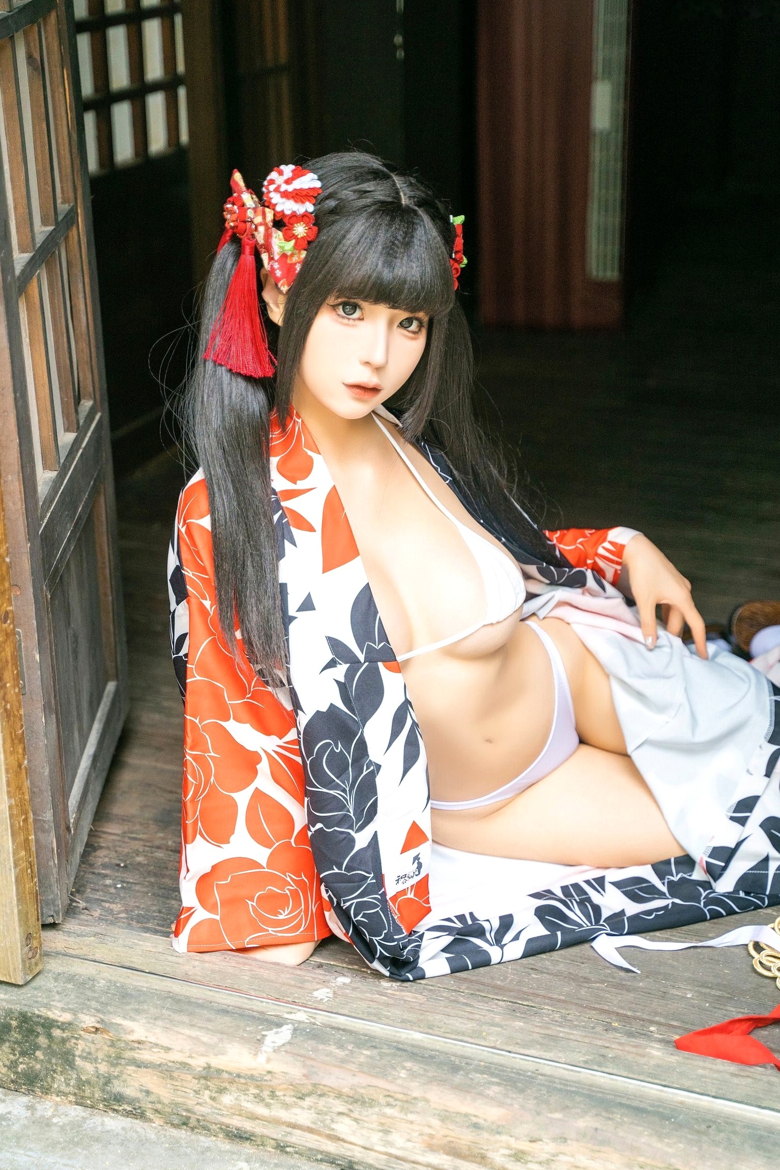 蠢沫沫-T2订阅1《祭》日式和服萌系性感私房写真