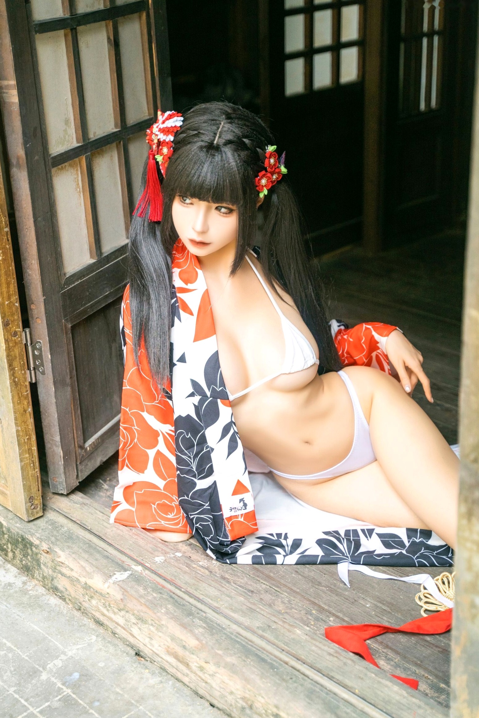 蠢沫沫-T2订阅1《祭》日式和服萌系性感私房写真