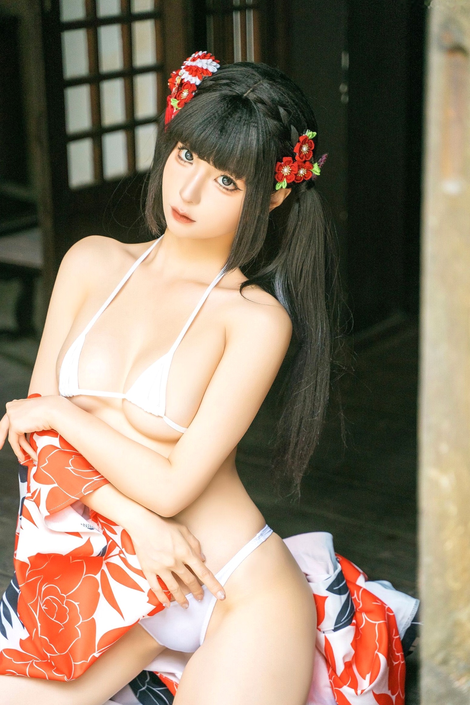 蠢沫沫-T2订阅1《祭》日式和服萌系性感私房写真
