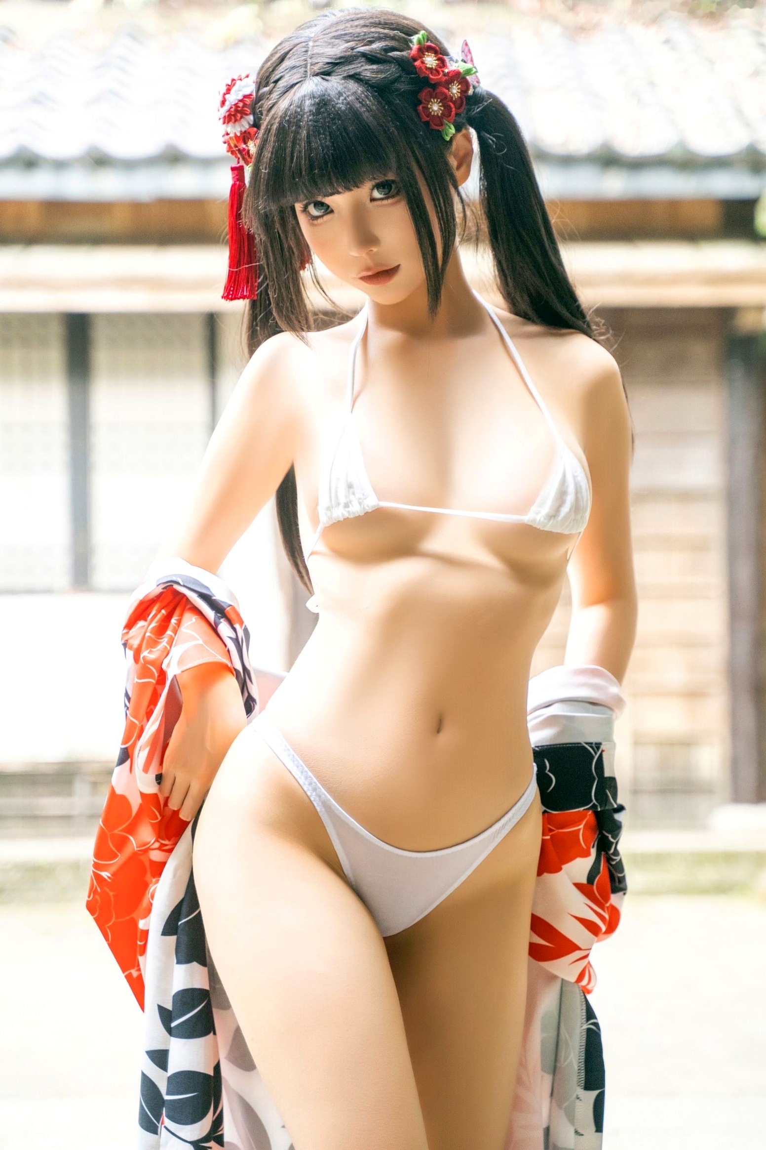 蠢沫沫-T2订阅1《祭》日式和服萌系性感私房写真