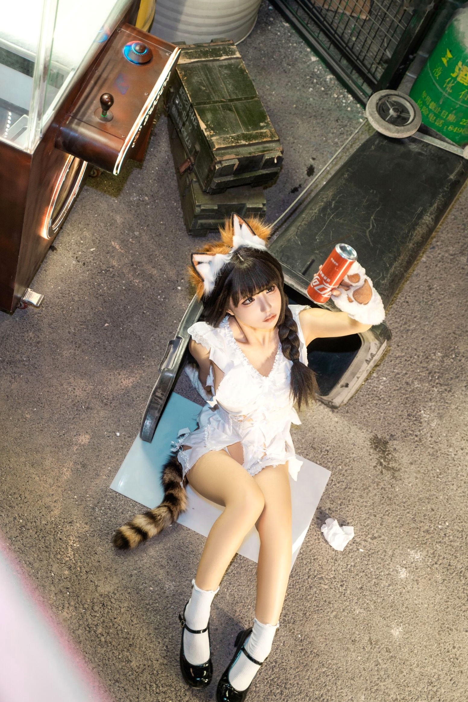 蠢沫沫《娃娃机》兽耳萌妹角色扮演写真 甜美性感诱惑私房