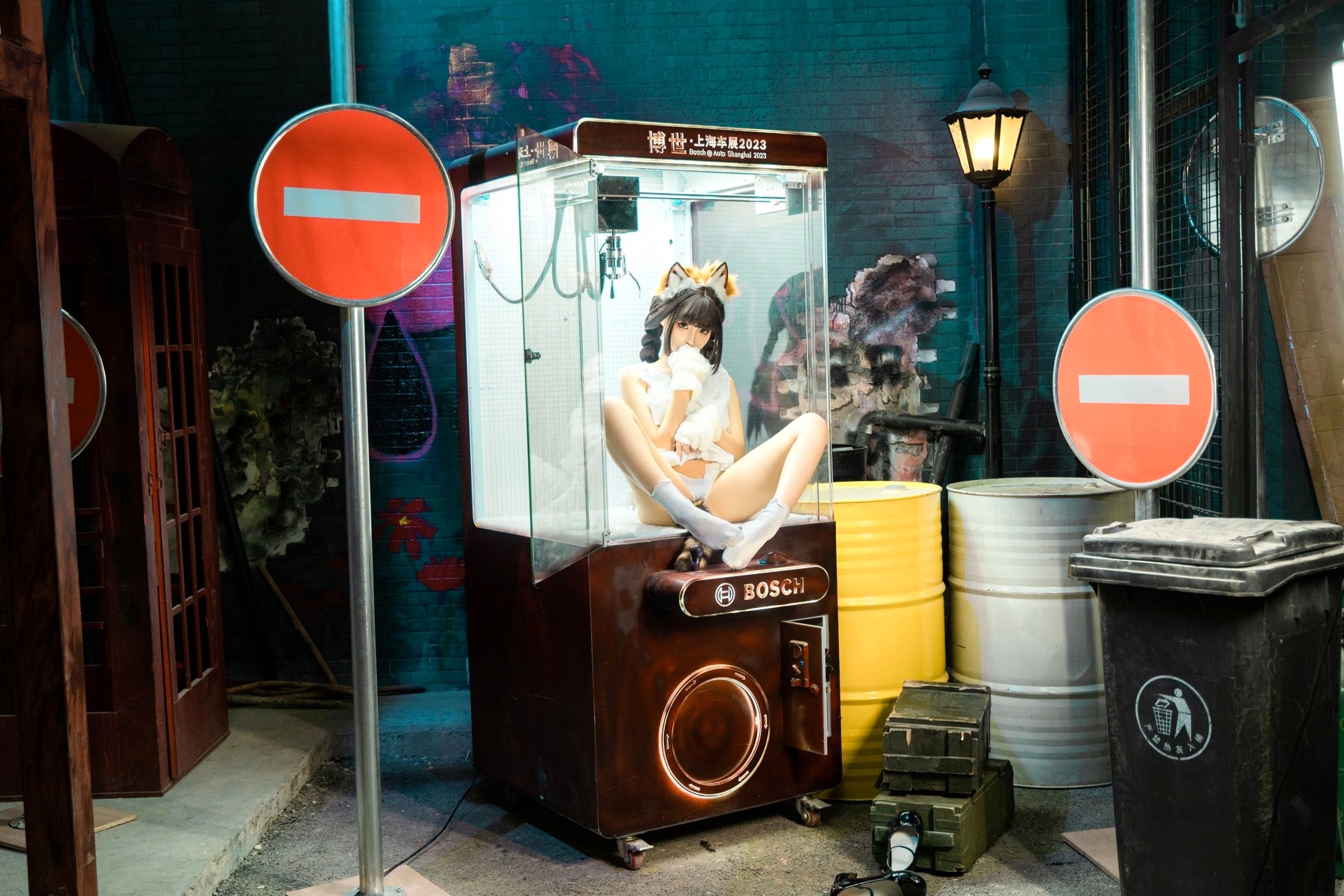 蠢沫沫《娃娃机》兽耳萌妹角色扮演写真 甜美性感诱惑私房