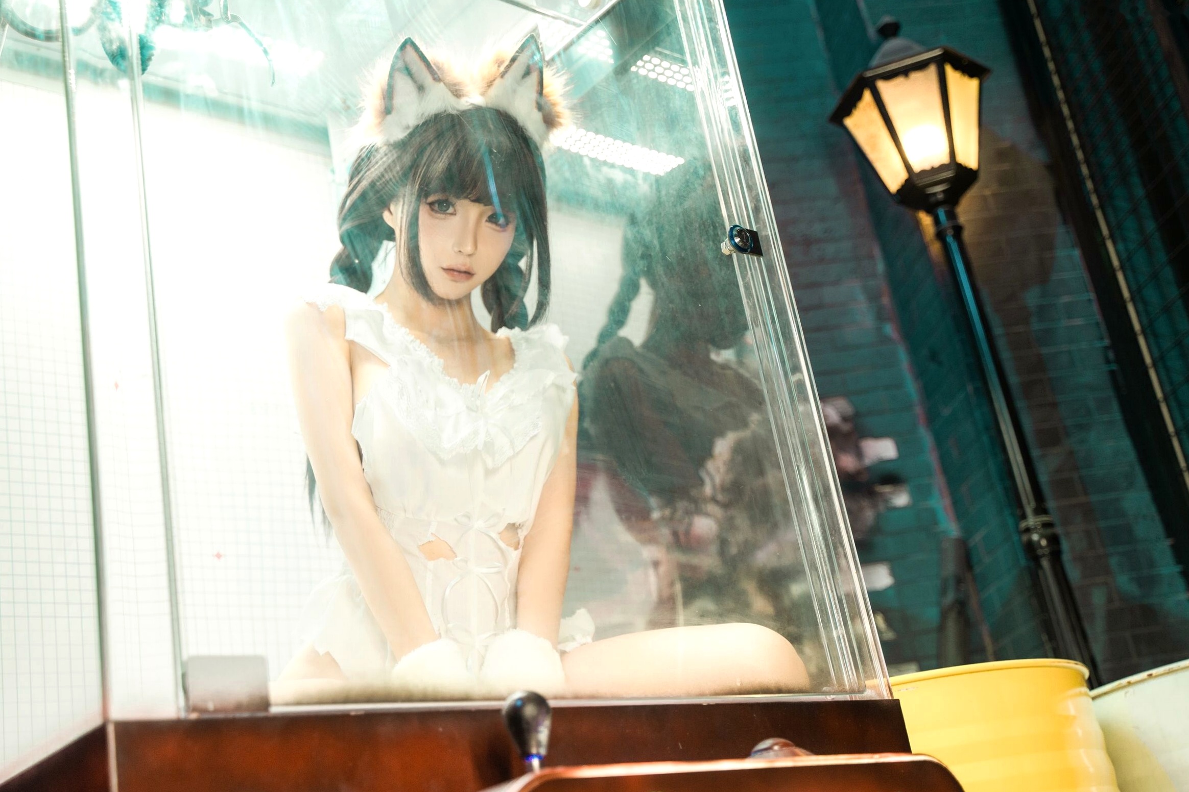蠢沫沫《娃娃机》兽耳萌妹角色扮演写真 甜美性感诱惑私房