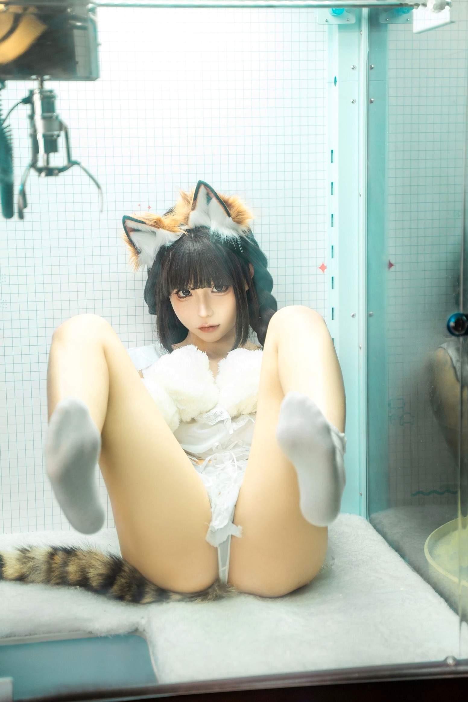 蠢沫沫《娃娃机》兽耳萌妹角色扮演写真 甜美性感诱惑私房
