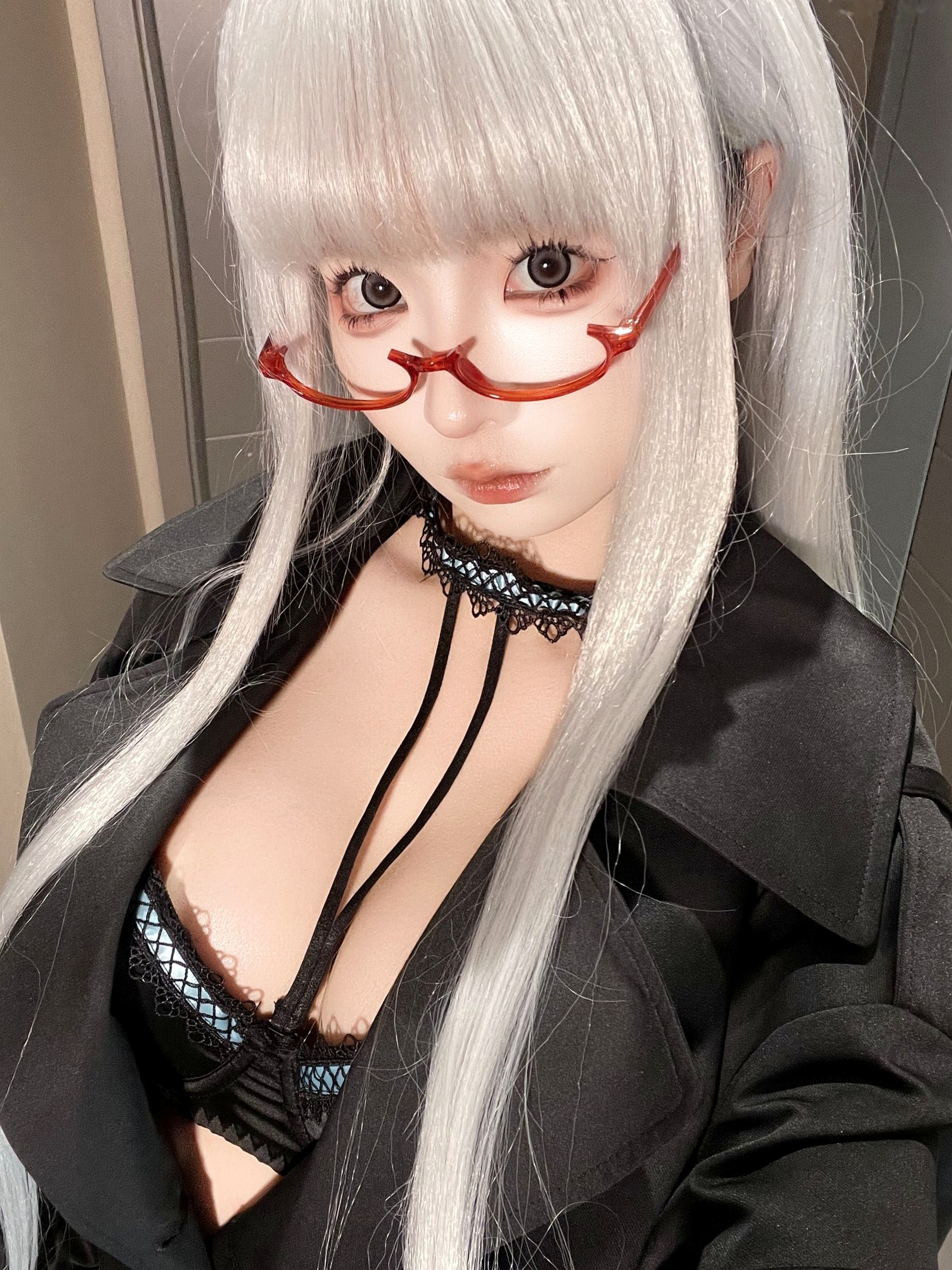 蠢沫沫-2025年6月朋友圈自拍合集 萌系猫耳性感Cosplay私房美图