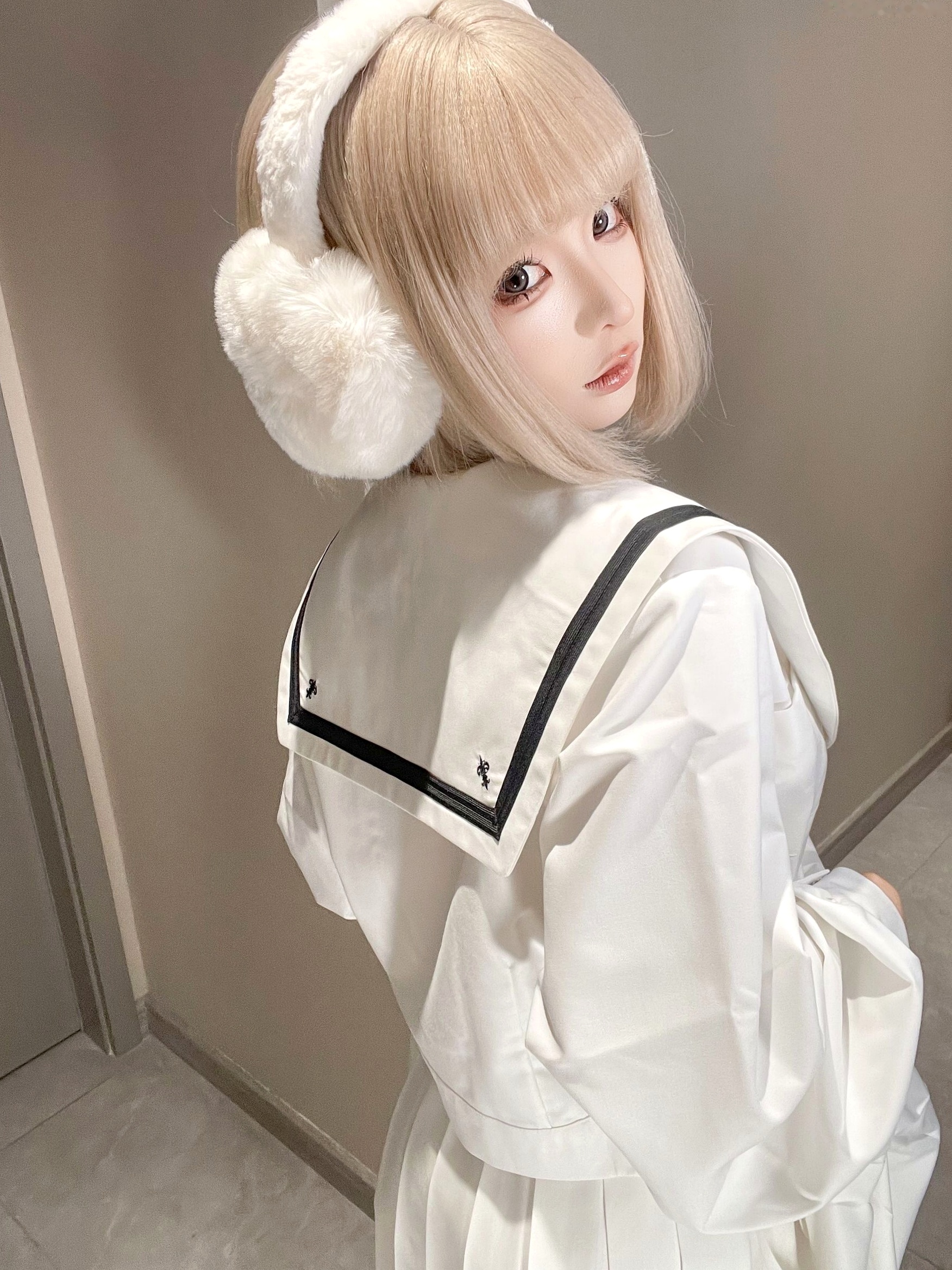 蠢沫沫-2025年6月朋友圈自拍合集 萌系猫耳性感Cosplay私房美图