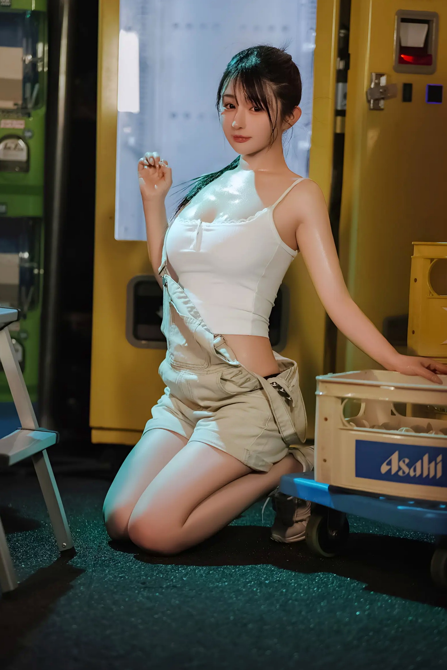Gallery - 桜井宁宁 - 失眠冲剂,极致湿身诱惑,白色背心与牛仔装下的性感私房写真性感诱惑私房照湿身极品 樱井宁宁女神私房照_秀色女神