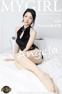 女神Angela喜欢猫 古典旗袍现代黑丝