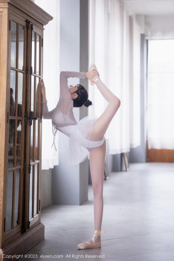   [XiuRen]高清写真图 2023.04.18 No.6592 谢小蒽 芭蕾舞蹈第7张图片