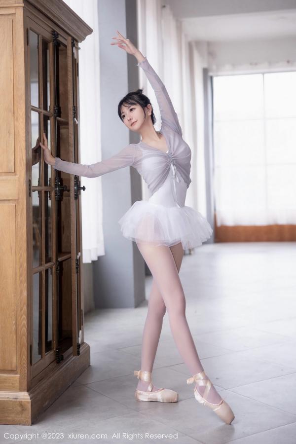   [XiuRen]高清写真图 2023.04.18 No.6592 谢小蒽 芭蕾舞蹈第18张图片