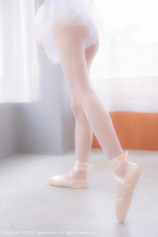   [XiuRen]高清写真图 2023.04.18 No.6592 谢小蒽 芭蕾舞蹈第26张图片