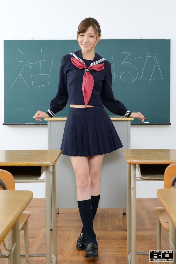 神咲はるか 神咲遥 神咲遥(神咲はるか) [RQ-STAR]高清写真图NO.00876 School Girl第5张图片