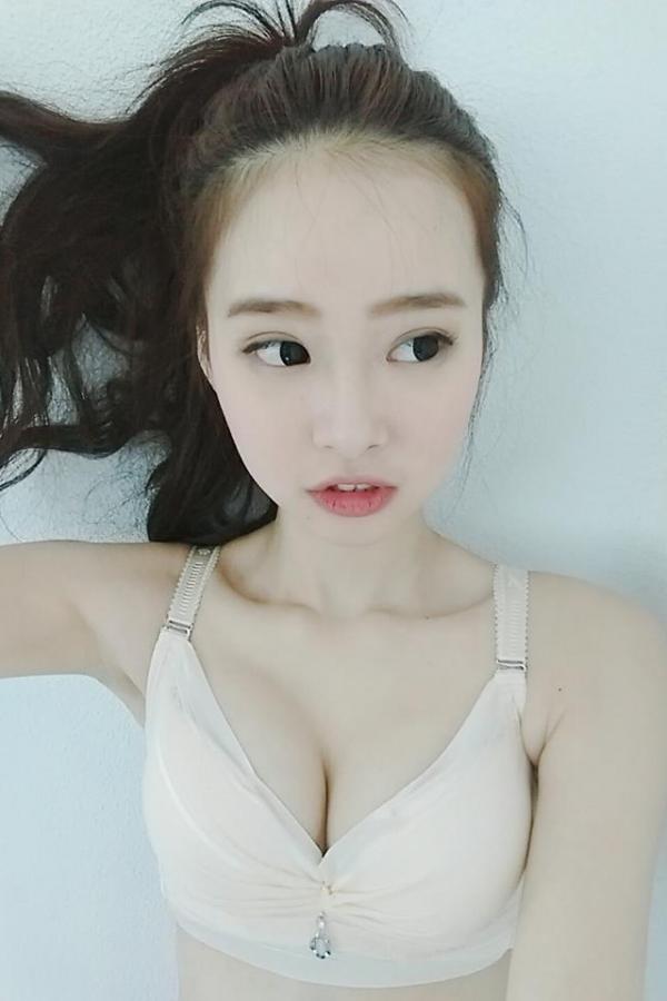 Hana Lin  Hana Lin 娃娃脸正妹可爱的外表有著惊人美胸第8张图片