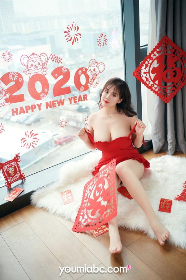 易秀慧 易阳ELLY 尤蜜Youmi 2020.01.25 易阳 福到迎新年第24张图片