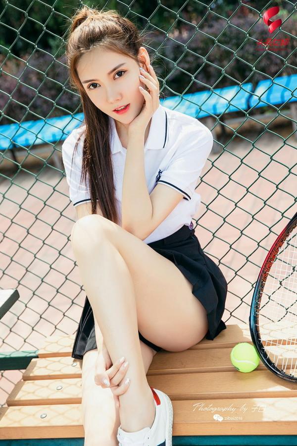 冯雪娇SIR  [TouTiao头条女神]高清写真图 2019.07.13 我是网球美少女 莎伦第10张图片