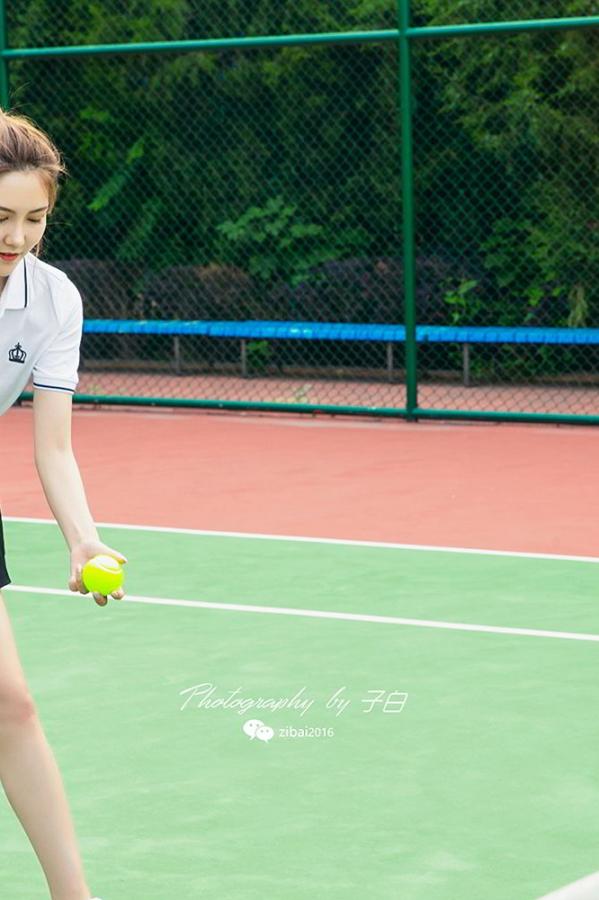 冯雪娇SIR  [TouTiao头条女神]高清写真图 2019.07.13 我是网球美少女 莎伦第22张图片