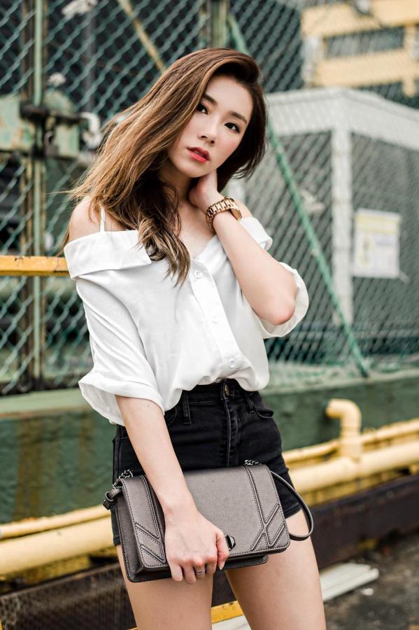 Mongchin Yeoh  Mongchin Yeoh- 新国博客正妹 笑容甜美长腿更迷人第19张图片