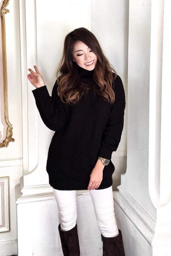 Mongchin Yeoh  Mongchin Yeoh- 新国博客正妹 笑容甜美长腿更迷人第21张图片