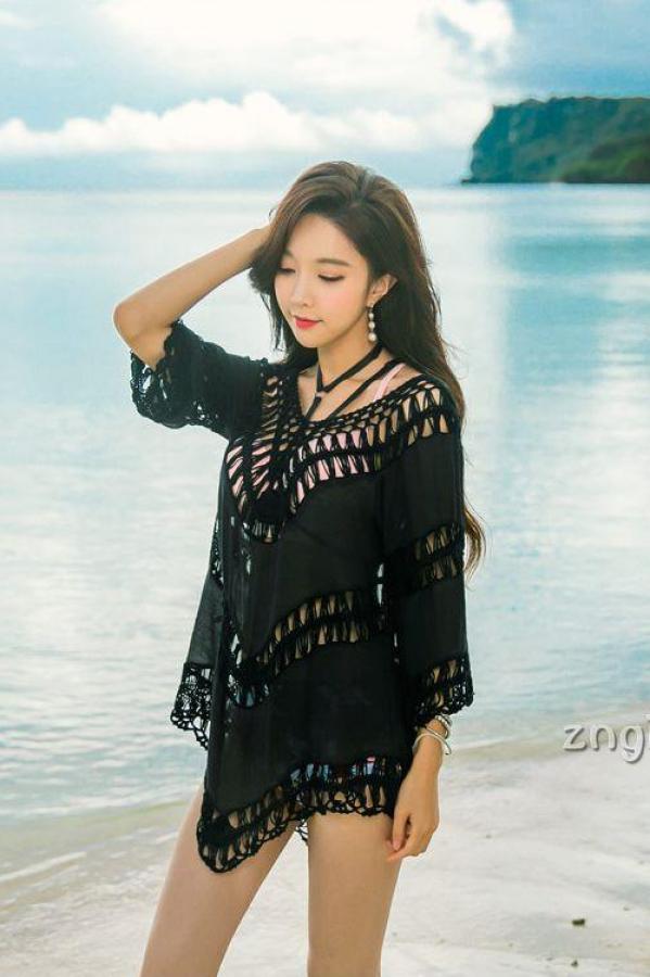 박수연 朴秀妍 朴秀妍- 2017年沙滩长裙系列第19张图片