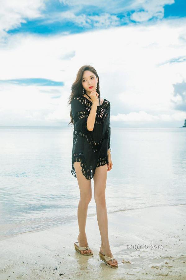 박수연 朴秀妍 朴秀妍- 2017年沙滩长裙系列第23张图片