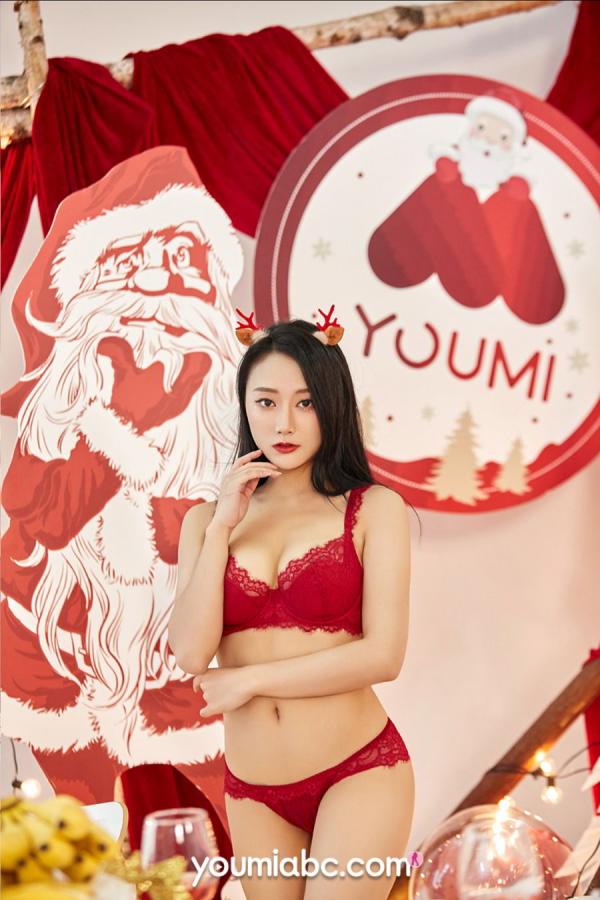 大萱萱  尤蜜Youmi 2019.12.24 尤蜜合辑 情聚圣诞第63张图片