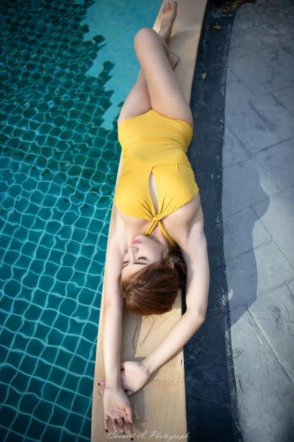 ChomviEw Phakwalan SuwaJo  泰国水妹妹「ChomviEw」泳装造型太逼人第39张图片