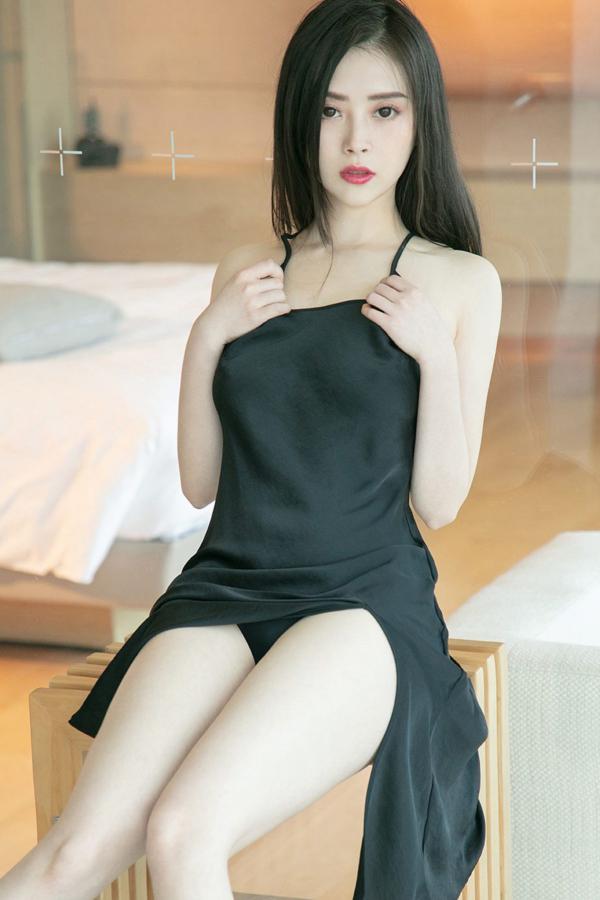 惠惠子  我的女友酱惠惠子 男友衬衫黑色礼服第9张图片