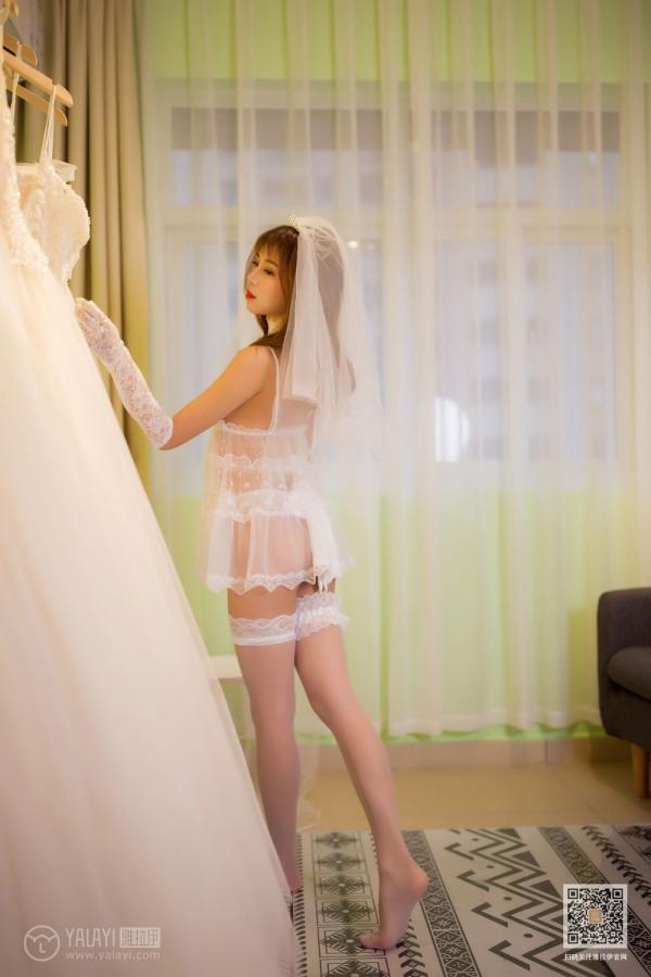 丽雅  [YALAYI雅拉伊]高清写真图 2020.01.18 Vol.524 情趣婚纱 丽雅第29张图片