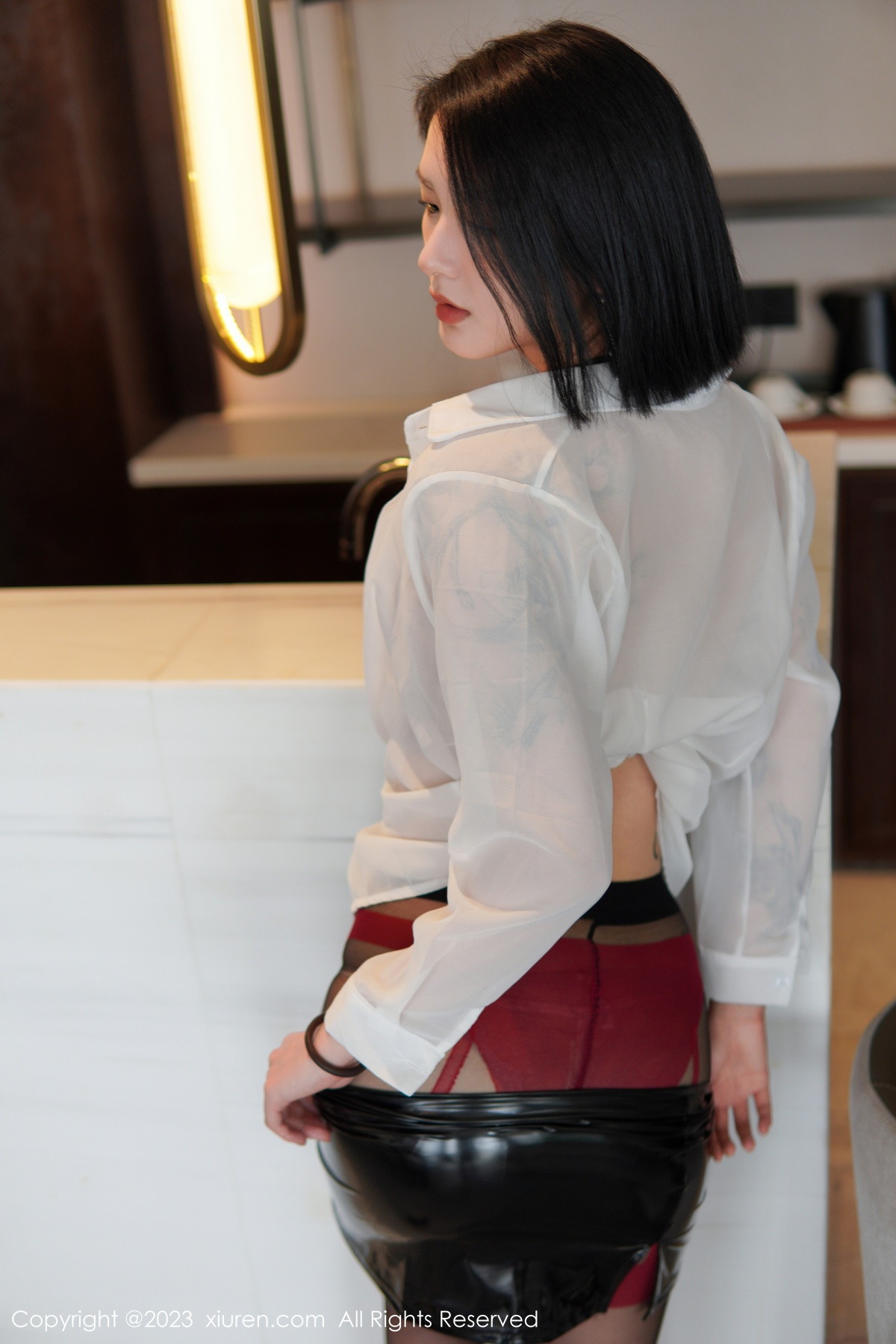 [XiuRen]高清写真图 2023.01.19 No.6158 乔一一 蕾丝内衣