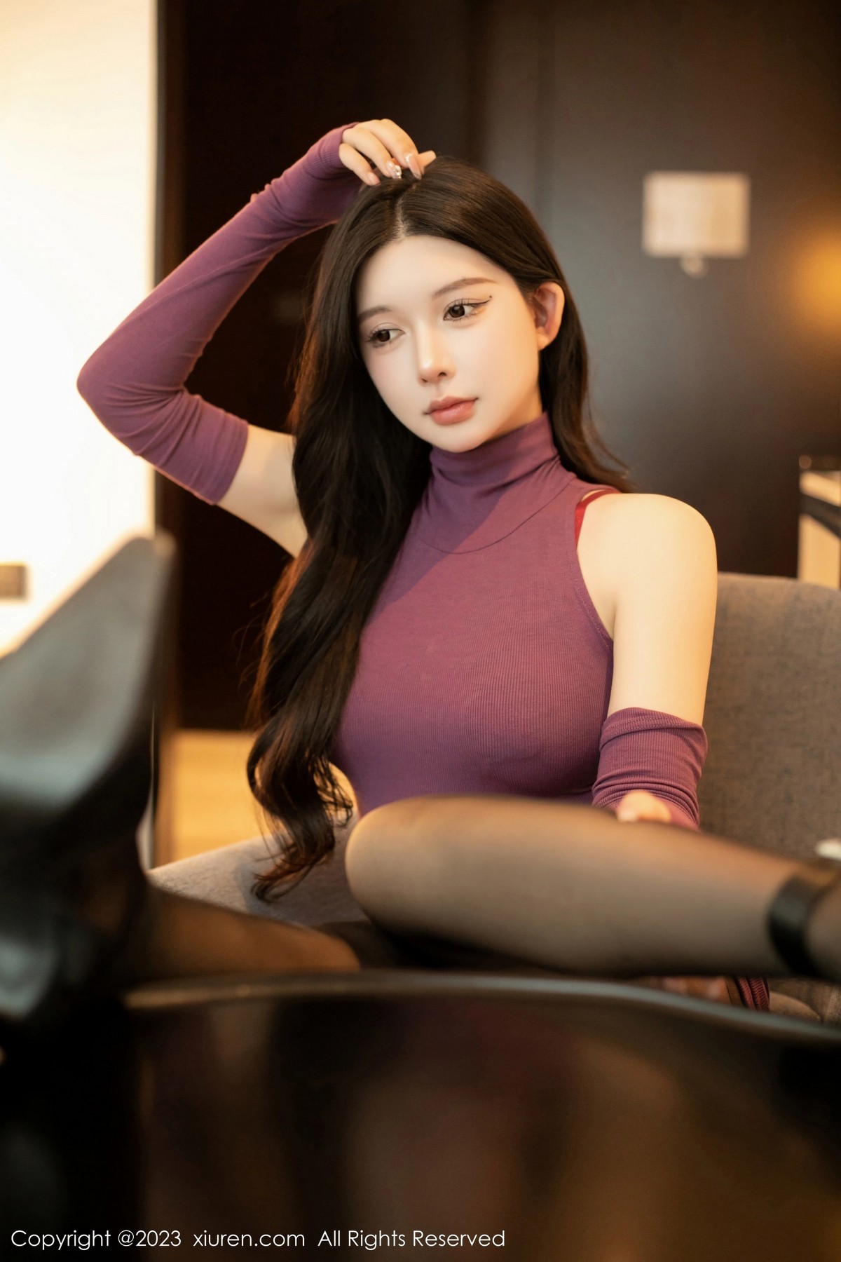 [XiuRen]高清写真图 2023.03.24 No.6469 林珊珊 丝袜美腿
